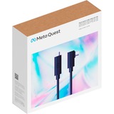 Meta Quest Link-Kabel schwarz, 5 Meter, für Meta Quest 2, Quest 3, Quest Pro