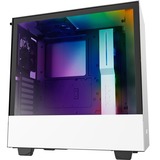 NZXT H510i Window White, Tower-Gehäuse schwarz/weiß, Tempered Glass