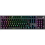 Sharkoon SKILLER SGK20, Gaming-Tastatur schwarz, DE-Layout, Huano Red