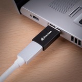 Sharkoon USB 3.2 Gen 1 Adapter OfficePal, USB-A > USB-C / USB-C > USB-A schwarz, 2er Set