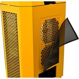 Thermaltake The Tower 300, Tower-Gehäuse dunkelgelb, Tempered Glass