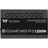 Thermaltake Toughpower PF3 1200W, PC-Netzteil schwarz, 1x 12-Pin High Power GPU, 6x PCIe, Kabel-Management, 1200 Watt