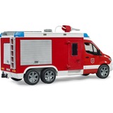 bruder 02680 Mercedes Benz Sprinter Feuerwehrrüstwagen, Modellfahrzeug inkl. Light + Sound Modul