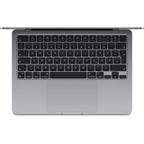 Apple MacBook Air 34,5 cm (13,6") 2024, Notebook grau, M3, 10-Core GPU, macOS, Deutsch, 34.5 cm (13.6 Zoll), 512 GB SSD