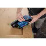 Bosch Akku-Exzenterschleifer GEX 12V-150-3 Professional solo, 12Volt blau/schwarz, ohne Akku und Ladegerät, in L-BOXX