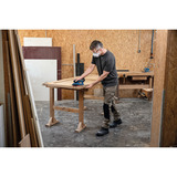 Bosch Akku-Exzenterschleifer GEX 12V-150-3 Professional solo, 12Volt blau/schwarz, ohne Akku und Ladegerät, in L-BOXX