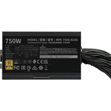 Cooler Master MWE 750 V3 Black, PC-Netzteil schwarz, 1x 12-Pin High Power GPU, 4x PCIe, 750 Watt
