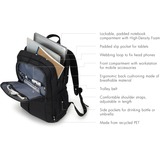 DICOTA Backpack Eco SCALE, Rucksack schwarz, bis 39,6 cm (15,6")