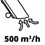 EINHELL Power X-Change Akku-Laubsauger VENTURRO 18/210, 18Volt, Laubsauger/Laubbläser rot/schwarz, ohne Akku und Ladegerät