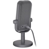 ENDORFY Solum Voice S Alt Gray, Mikrofon dunkelgrau, USB-C, RGB-Beleuchtung