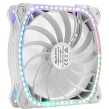Enermax SquA RGB White 3 Pack 120x120, Gehäuselüfter weiß, inkl. RGB-Steuerbox, 120 mm