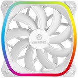 Enermax SquA RGB White 3 Pack 120x120, Gehäuselüfter weiß, inkl. RGB-Steuerbox, 120 mm
