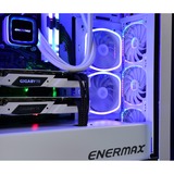 Enermax SquA RGB White 3 Pack 120x120, Gehäuselüfter weiß, inkl. RGB-Steuerbox, 120 mm