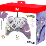 HORI HORIPAD (Gengar & Mimigma), Gamepad lila/transparent, Nintendo Switch 2