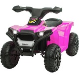 Jamara Ride-on Mini Quad Runty, Kinderfahrzeug pink/schwarz, 6 V