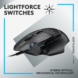 Logitech Gaming G502 X, Gaming-Maus schwarz, HERO 25K