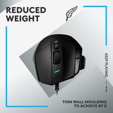 Logitech Gaming G502 X, Gaming-Maus schwarz, HERO 25K