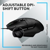 Logitech Gaming G502 X, Gaming-Maus schwarz, HERO 25K