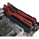 Patriot DIMM 16 GB DDR4-3200 (2x 8 GB) Dual-Kit, Arbeitsspeicher rot/schwarz, PVE2416G320C8K, Viper Elite II, INTEL XMP