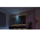 Philips HUE White & Color Ambiance Slim Einbauleuchte 90 mm, LED-Leuchte schwarz, 3er-Pack