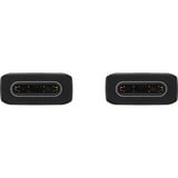 Samsung USB 2.0 Kabel, USB-C Stecker > USB-C Stecker schwarz, 1 Meter, Laden mit bis zu 60 Watt