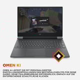 Victus by HP 15-fa2157ng, Gaming-Notebook schwarz, Intel® Core™ i5-13420H, NVIDIA GeForce RTX 5050, 24 GB DDR5, 512 GB (512 GB SSD), ohne Betriebssystem