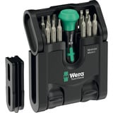 Wera Tool-Check Modular Micro 1, Bit-Satz schwarz/grün, 21-teilig, inkl. Handhalter Kraftform Micro 4mm