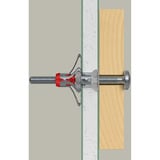 fischer Hohlraumdübel DuoHM 6x55 S TX  4 Stück, mit Panhead-Schraube