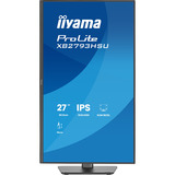 iiyama ProLite XB2793HSU-B1, LED-Monitor 68.6 cm (27 Zoll), schwarz (matt), FullHD, IPS, HDMI, DP, USB-Hub, Lautsprecher, 120Hz Panel