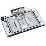 Alphacool Eisblock Aurora Acryl GPX-N RTX 4090 Reference mit Backplate, Wasserkühlung transparent/silber