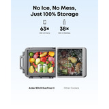 Anker SOLIX EverFrost 2 40L, Kühlbox grau/schwarz