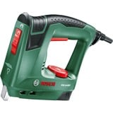 Bosch Heimwerken & Garten Elektrotacker PTK 14 EDT grün, inkl. 1.000 Klammern (Typ 53, Länge 10mm), Retail