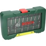 Bosch Heimwerken & Garten Wolfram-Carbide-Fräser-Set, 15-teilig 8mm Schaft