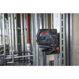 Bosch Professional Akku-Kombilaser GCL 12V-50-22 CG Professional, Kreuzlinienlaser blau/schwarz, grüne Laserlinien und Lotpunkte, inkl. Drehhalterung RM 20