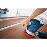 Bosch Professional Exzenterschleifer GEX 34-150 Professional blau/schwarz, 340 Watt