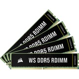 Corsair DIMM 64 GB DDR5-6000 (4x 16 GB) Quad-Kit ECC, Arbeitsspeicher schwarz, CMA64GX5M4B6000Z40, WS, INTEL XMP