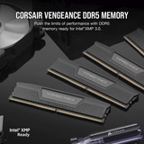 Corsair DIMM 64 GB DDR5-6400 (2x 32 GB) Dual-Kit, Arbeitsspeicher schwarz, CMK64GX5M2B6400C42, Vengeance, INTEL XMP