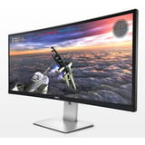 Dell UltraSharp U3415W Generalüberholt, LED-Monitor 86.5 cm (34 Zoll), schwarz/silber, WQHD, IPS, Curved, DP-In/-Out, Mini-DP, HDMI, USB-Hub