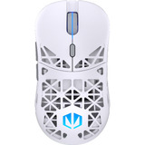 ENDORFY LIV Plus Wireless Onyx White, Gaming-Maus weiß, inkl. Ladestation