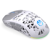 ENDORFY LIV Plus Wireless Onyx White, Gaming-Maus weiß, inkl. Ladestation