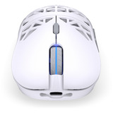 ENDORFY LIV Plus Wireless Onyx White, Gaming-Maus weiß, inkl. Ladestation