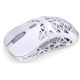 ENDORFY LIV Plus Wireless Onyx White, Gaming-Maus weiß, inkl. Ladestation