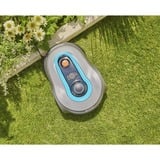 GARDENA Mähroboter smart SILENO free 800m² Set grau/türkis, Li-Ionen Akku, mit smart Gateway, LONA-Technologie