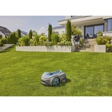 GARDENA Mähroboter smart SILENO free 800m² Set grau/türkis, Li-Ionen Akku, mit smart Gateway, LONA-Technologie