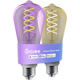 Govee E27 Smart Edison Light Bulb 500lm (2er-Pack), LED-Lampe 