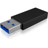 ICY BOX USB 3.2 Gen 2 Adapter IB-CB015, USB-A Stecker > USB-C Buchse schwarz