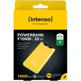 Intenso Powerbank F10000 Yellow gelb, 10.000 mAh, PD 3.0, Quick Charge 3.0