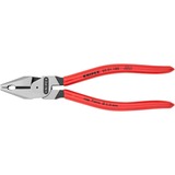 KNIPEX Kraft-Paket 00 20 10 , Zangen-Set schwarz, gezahnte Griffflächen, Schneiden mit Facetten