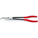 KNIPEX Montierzange gebogen 45°, 2881280, Greifzange rot/schwarz