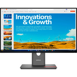 Lenovo ThinkVision P24QD-40, LED-Monitor 60.5 cm (23.8 Zoll), schwarz, QHD, IPS, DP, HDMI, USB-C, USB-Hub, 120Hz Panel